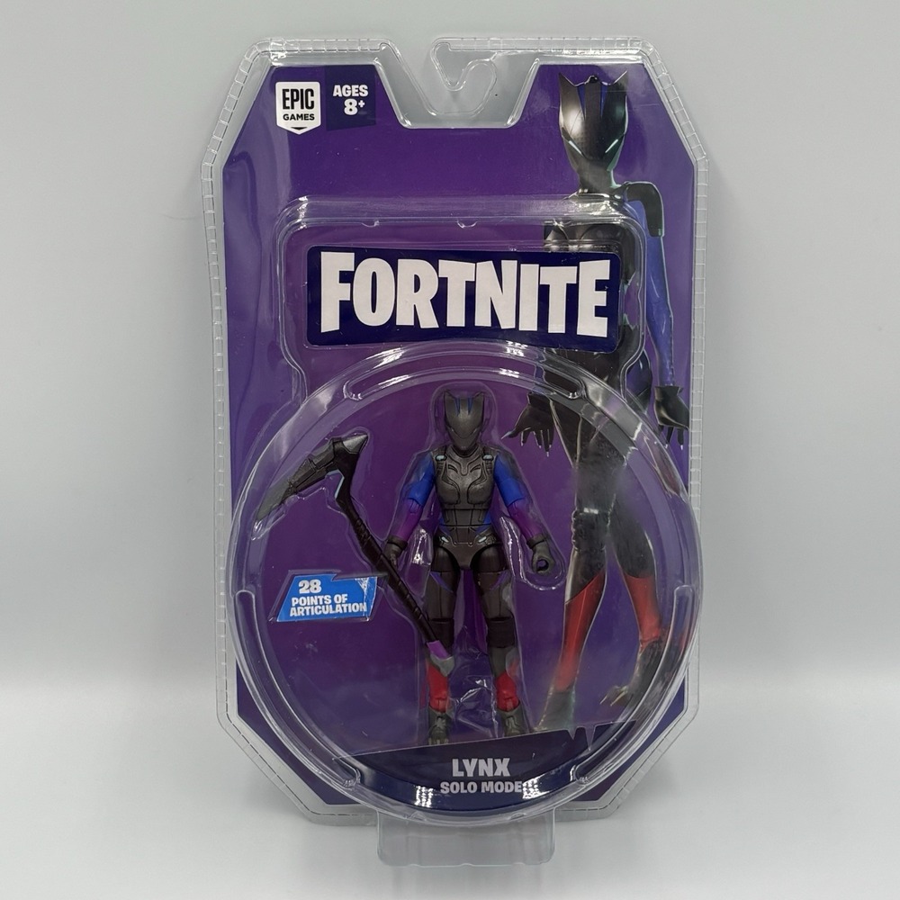 Fortnite Lynx Solo Mode‎ 4" Action Figure 2021